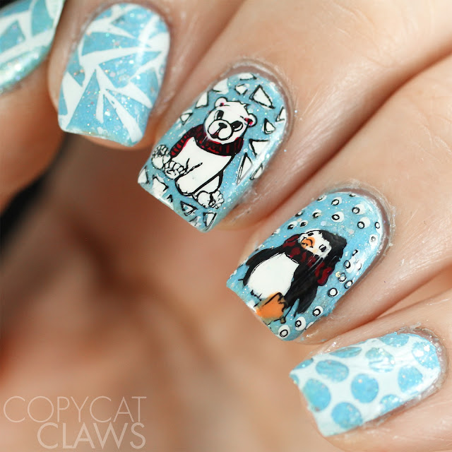 Copycat Claws: The Nail Challenge Collaborative - Winter