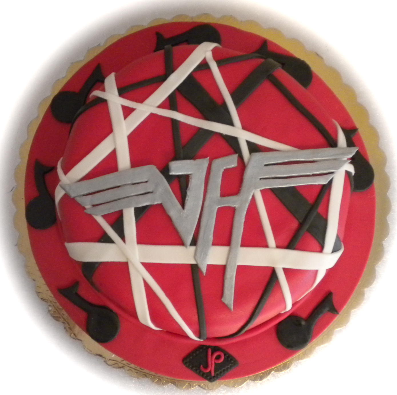 LE TORTE DI PATRICIA Van Halen cakeTorta Van Halen