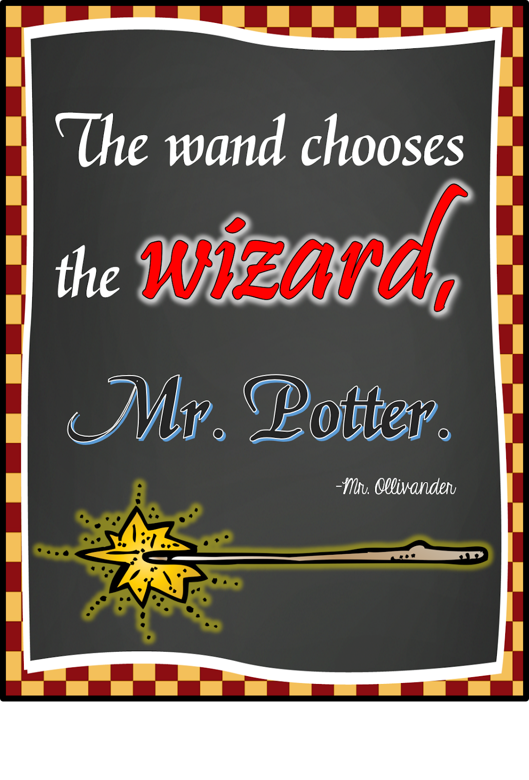 Simply Delightful in 2nd grade: Harry Potter quote posters
