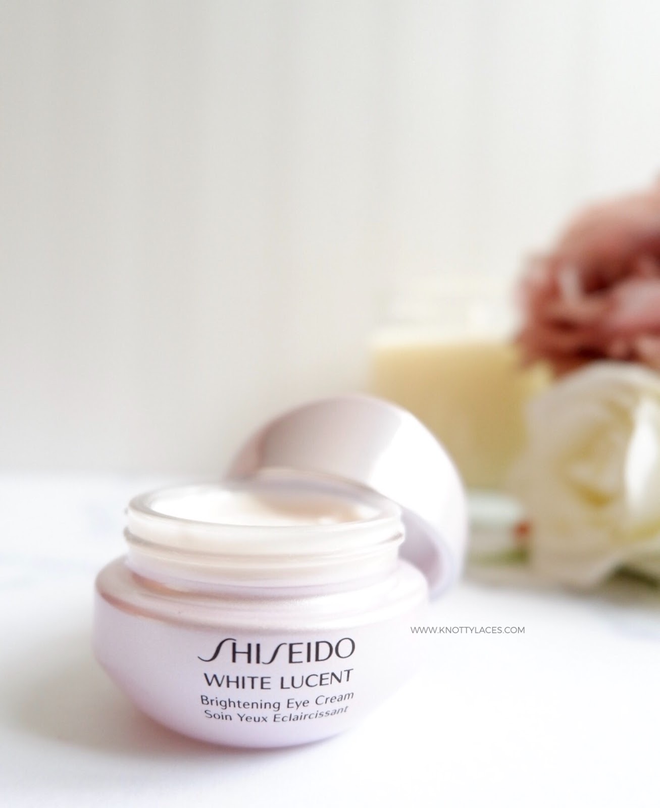 SHISEIDO AntiDark Circle Eye Cream Review Knotty Laces