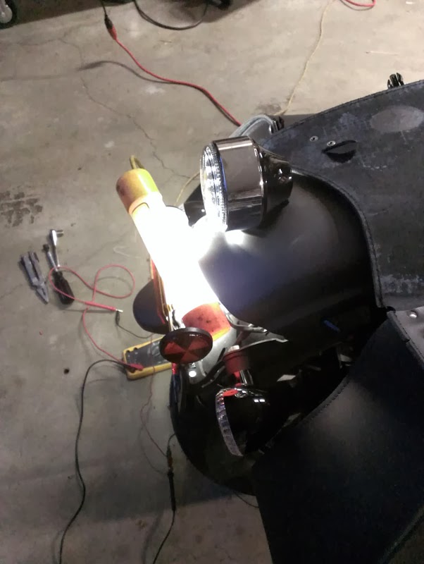 KA7OEI's blog Attentiongetting brake light "modulator" for a motorcycle.