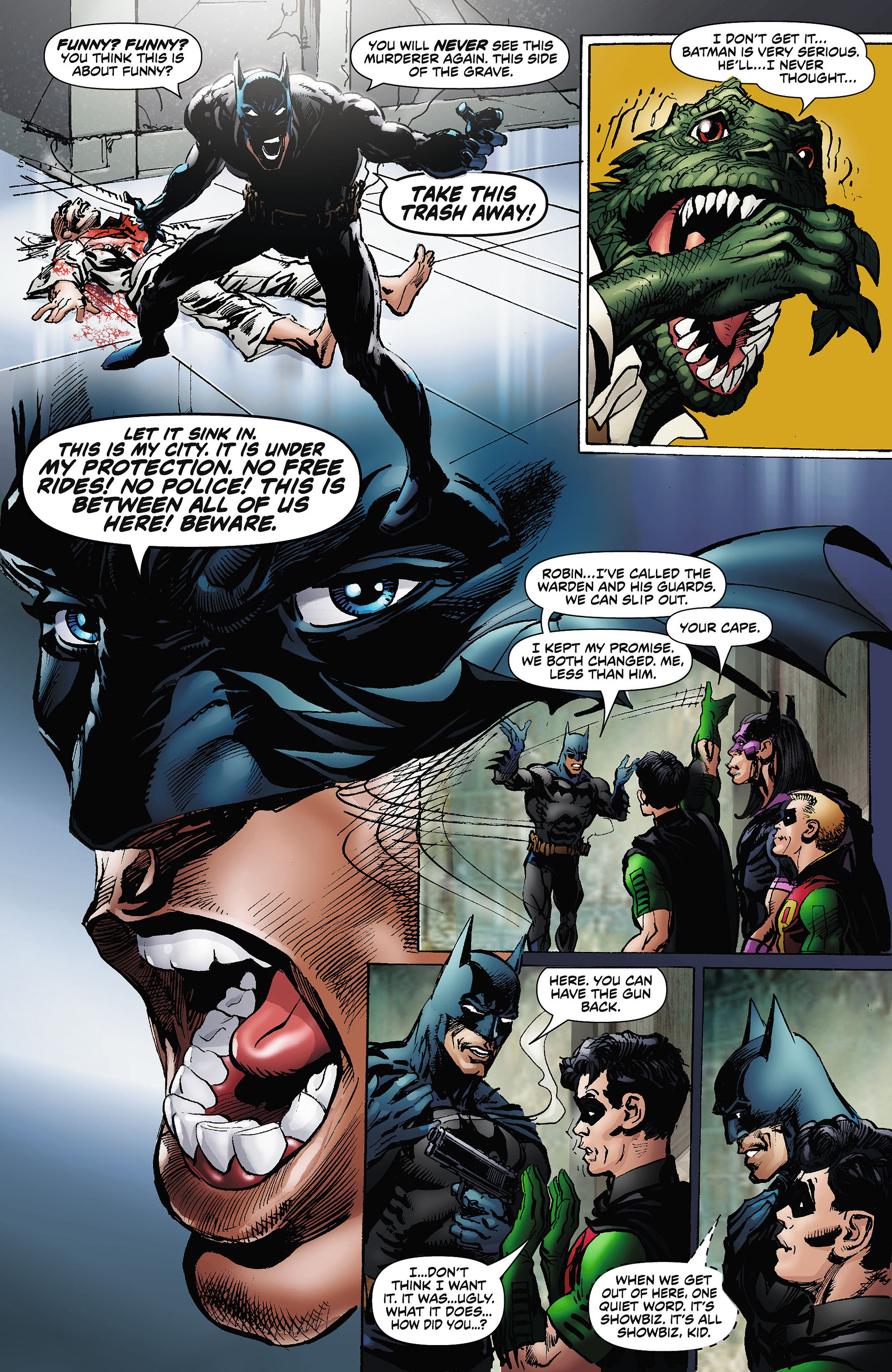 Read online Batman: Odyssey comic -  Issue #7 - 22