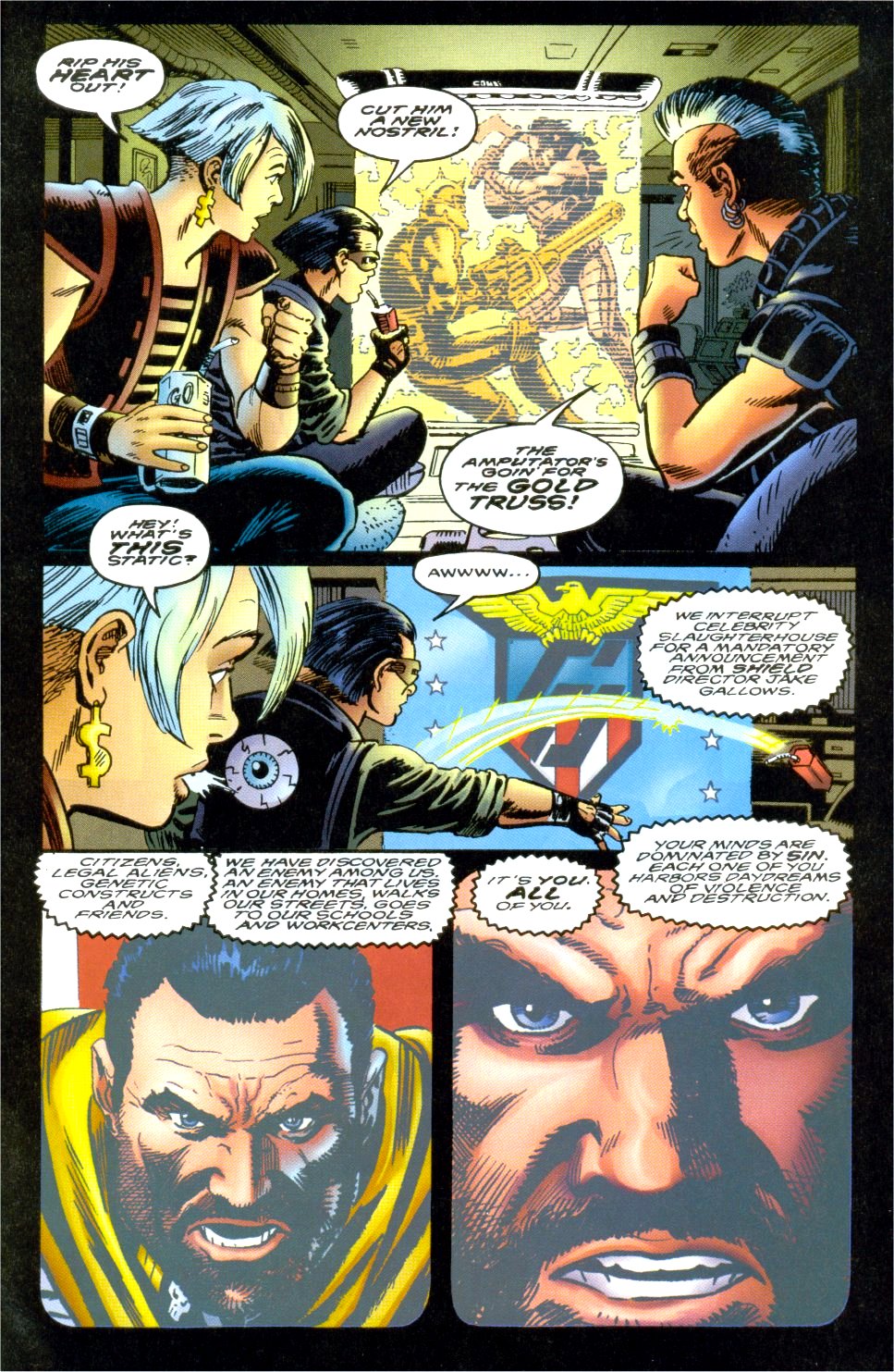 Read online Punisher 2099 comic -  Issue #30 - 19