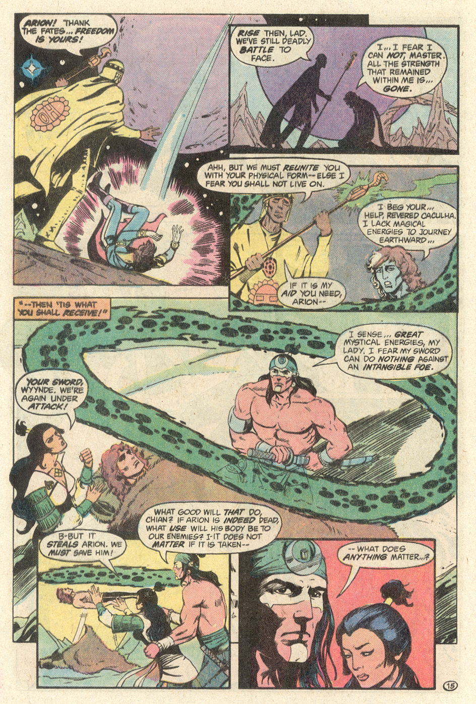 Read online Arion, Lord of Atlantis comic -  Issue #1 - 15