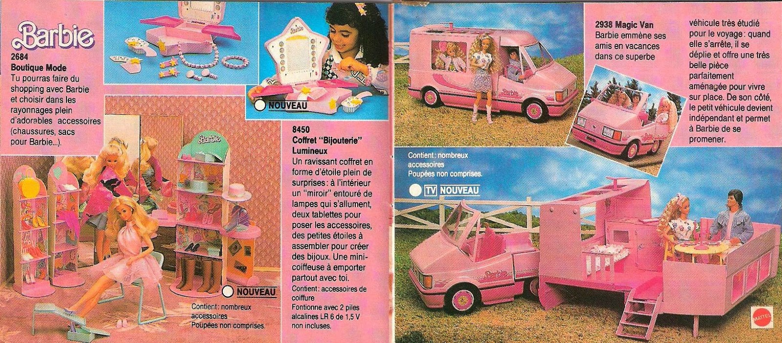 barbie magic van