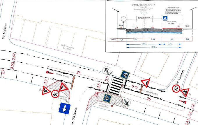 Primăria Vatra Dornei va implementa în perioada următoare un proiect de reglementare a circulației rutiere și pietonale