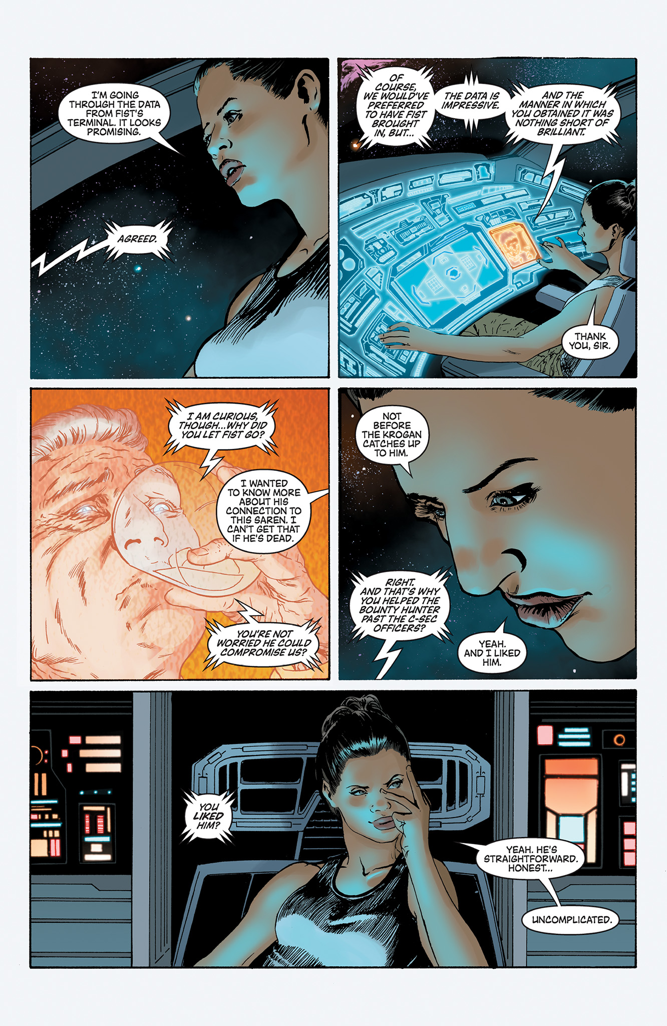 Read online Mass Effect: Foundation comic -  Issue #2 - 24