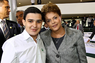 Visita de Marcel Rofeal a Dilma Rousseff completa um ano