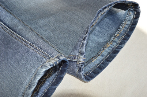 Sew Fine: Euro Hem Method of Shortening Jeans.