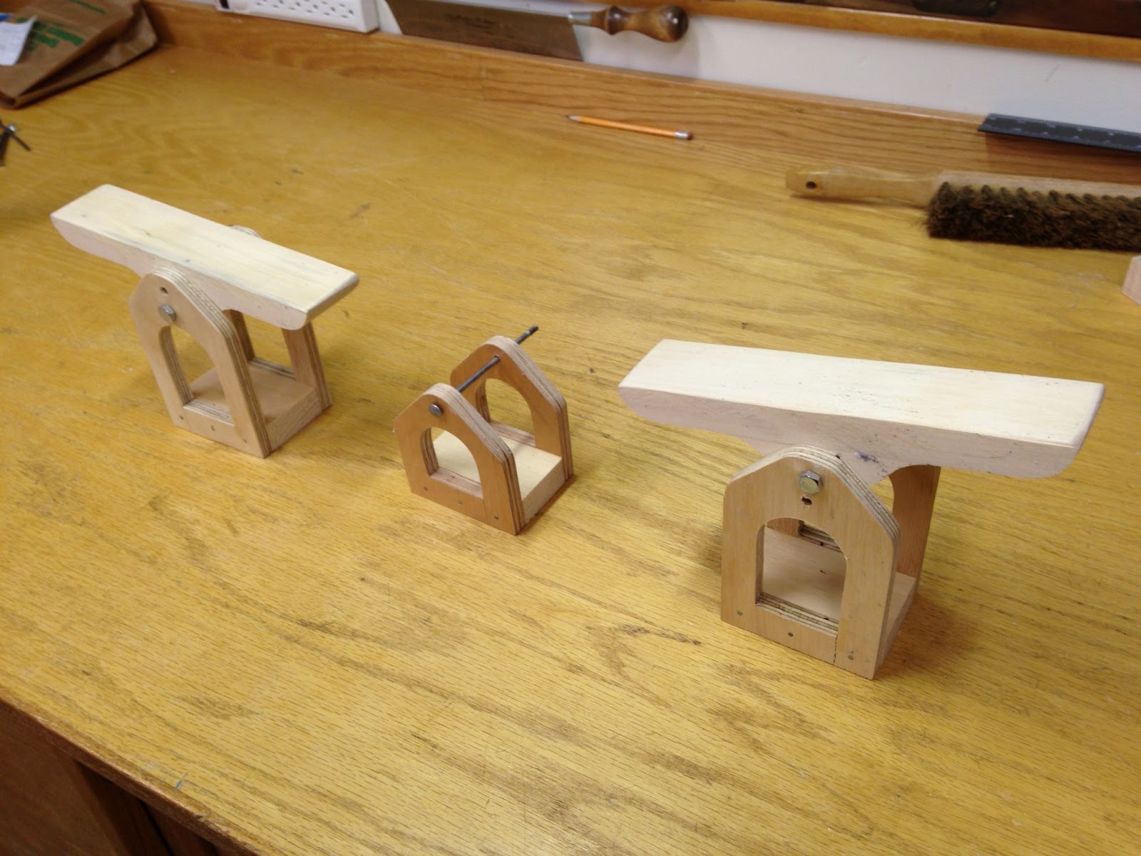 Fieldwork, Travel, and Food Ski waxing stands