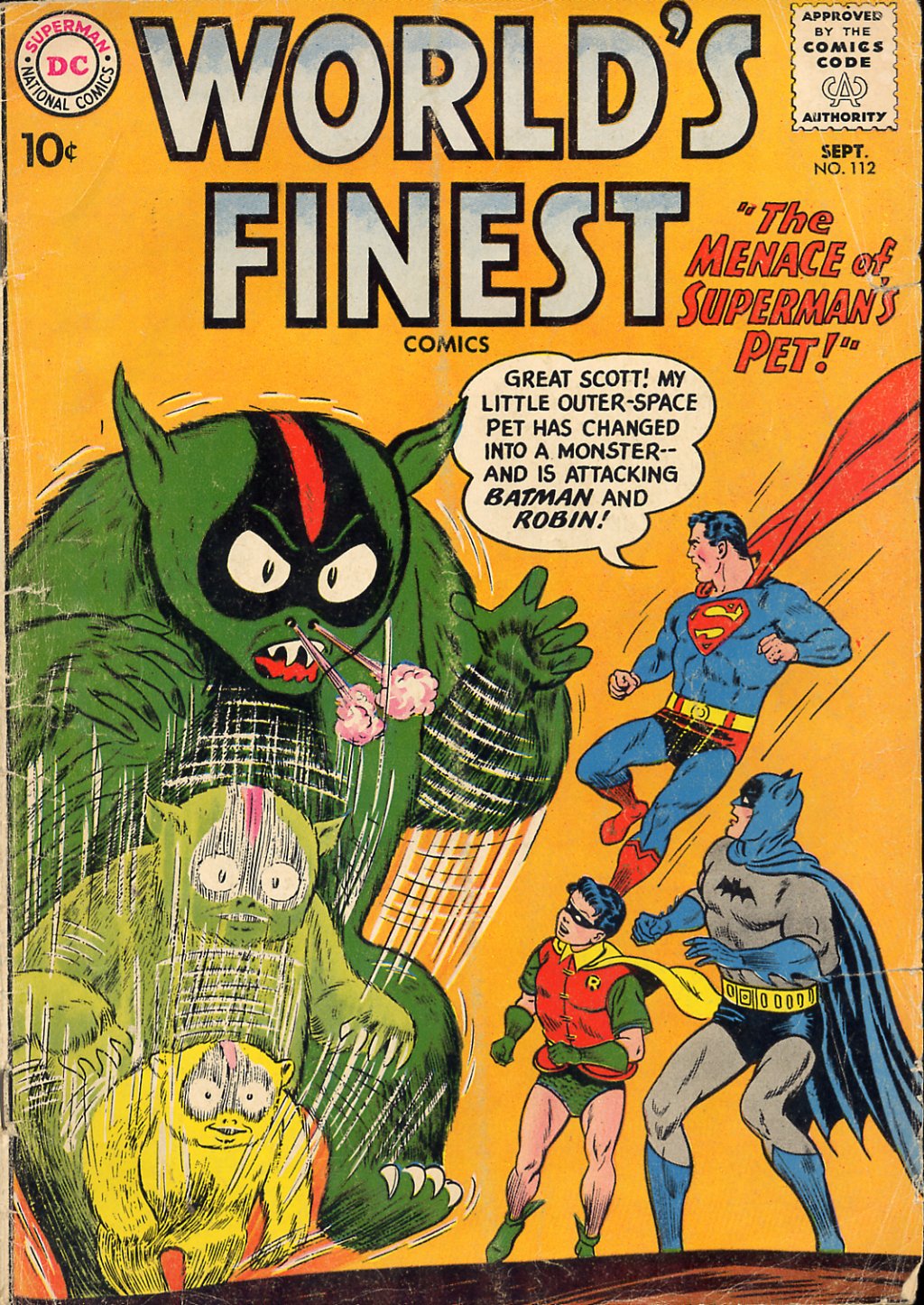 Read online World's Finest Comics comic -  Issue #112 - 1