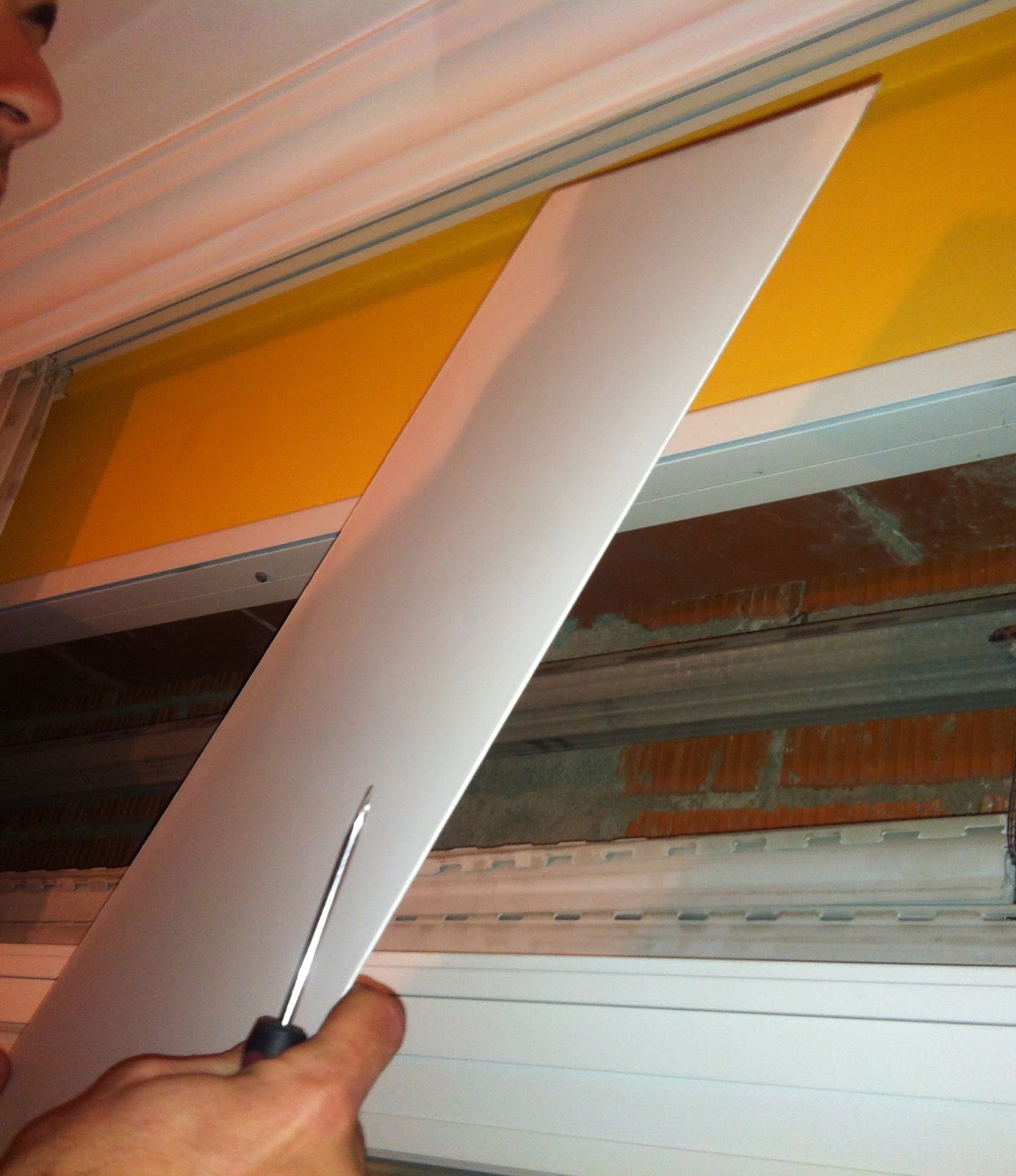 Persianas y toldos Cambiar cinta en persiana de