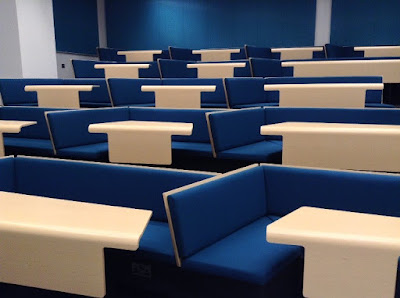 Cluster lecture hall seating at University of London