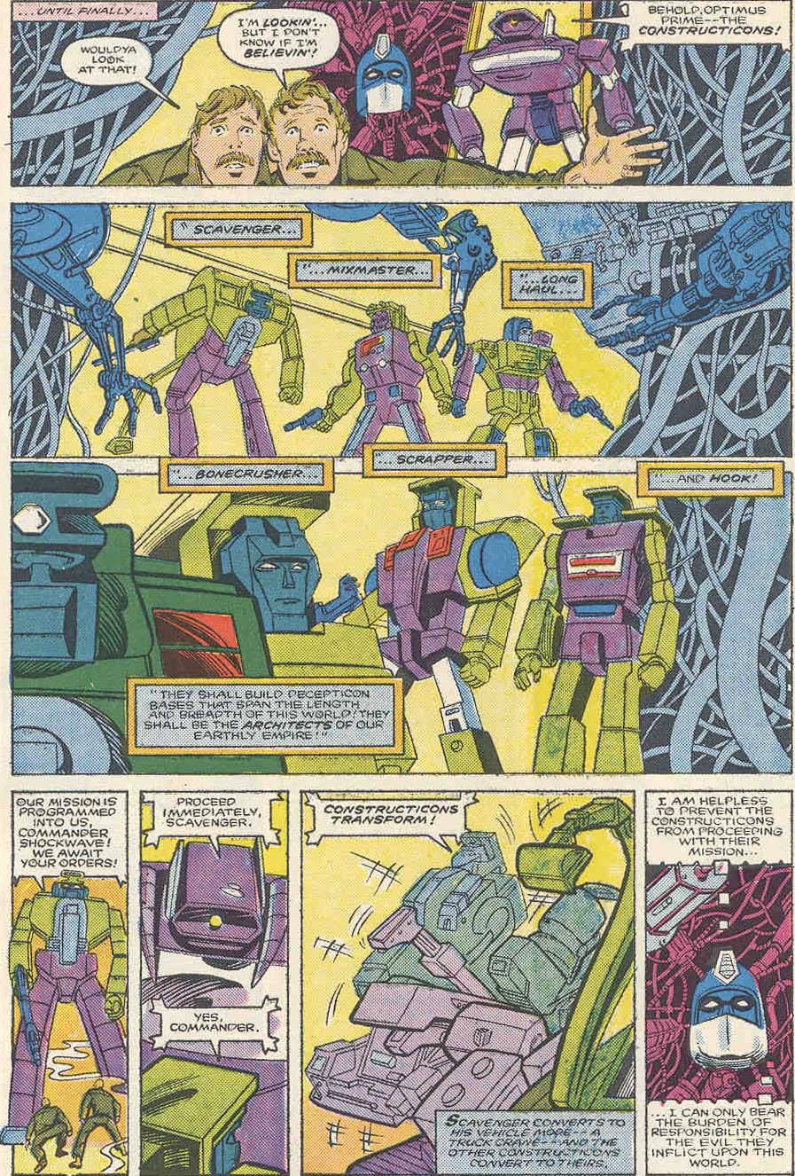 Read online The Transformers (1984) comic -  Issue #10 - 5