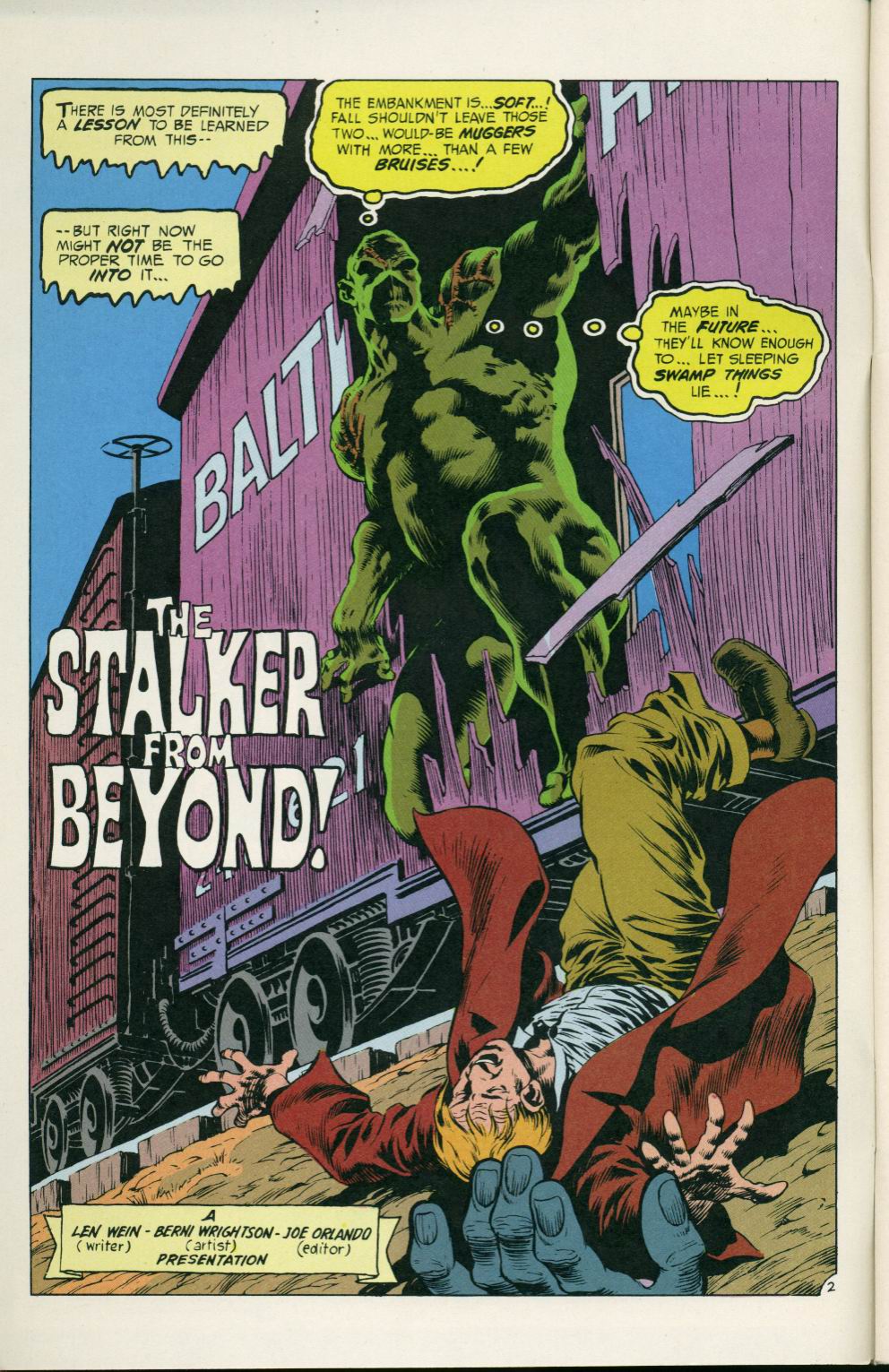 Read online Roots of the Swamp Thing comic -  Issue #5 - 4