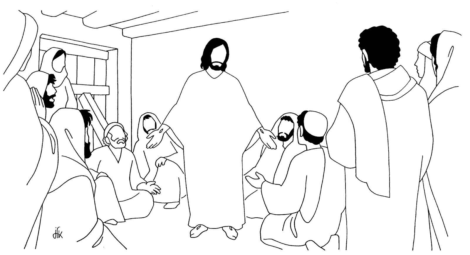 Oser Dire: Dimanche 23 avril - Jean 20, 19-31 - Apparition de Jésus