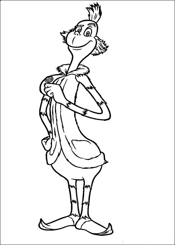 dr seuss characters coloring pages - photo #15