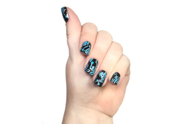 Futuristic Nail Art Ideas for 2024 - wide 1