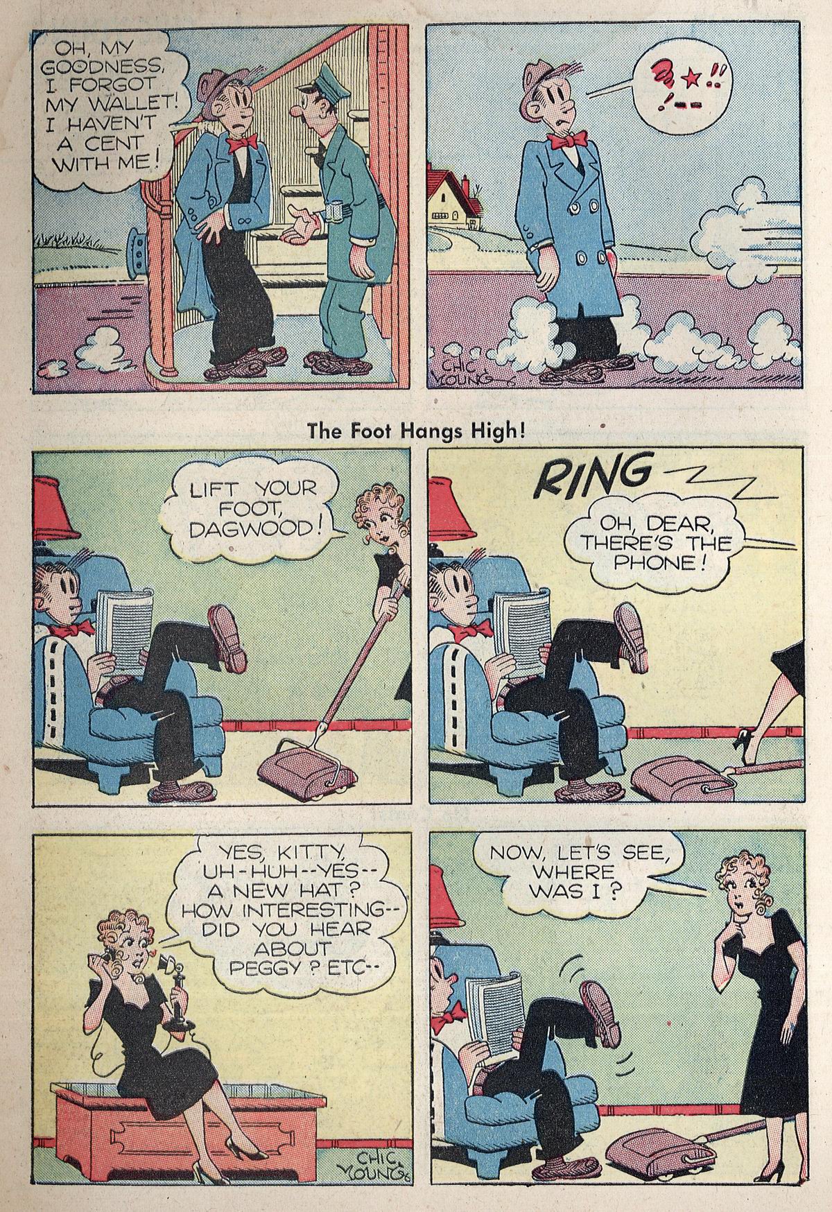 Read online Blondie Comics (1947) comic -  Issue #13 - 31