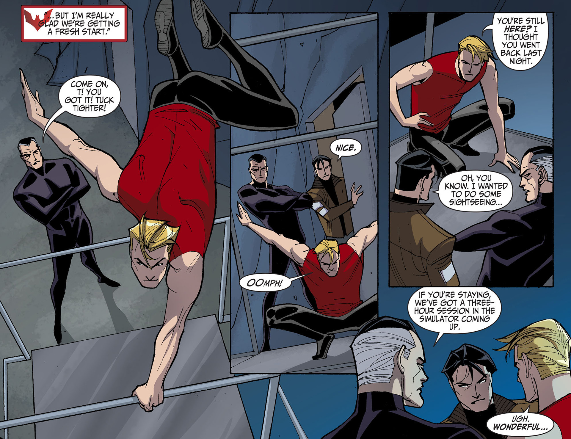 Read online Batman Beyond 2.0 comic -  Issue #32 - 17