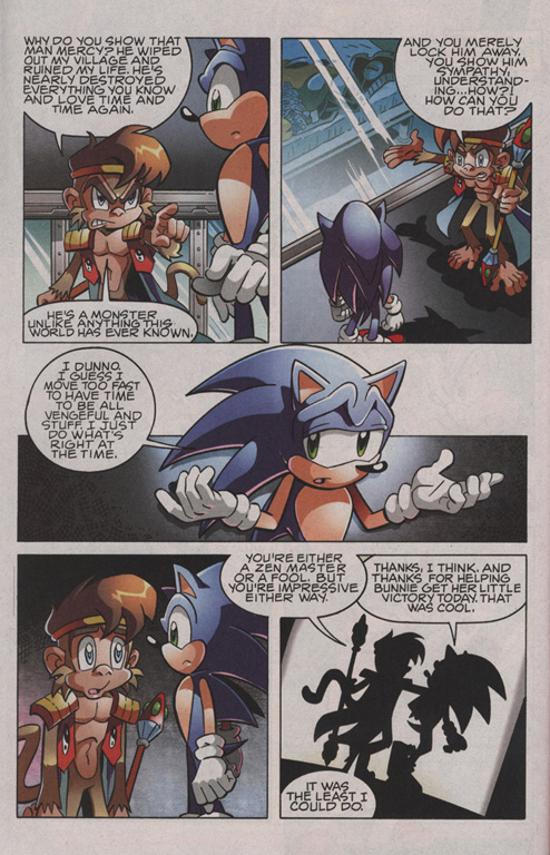 Read online Sonic The Hedgehog comic -  Issue #206 - 17