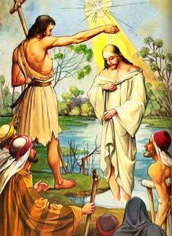 Bautismo de Jesús Jesús es bautizado por Juan el Bautista