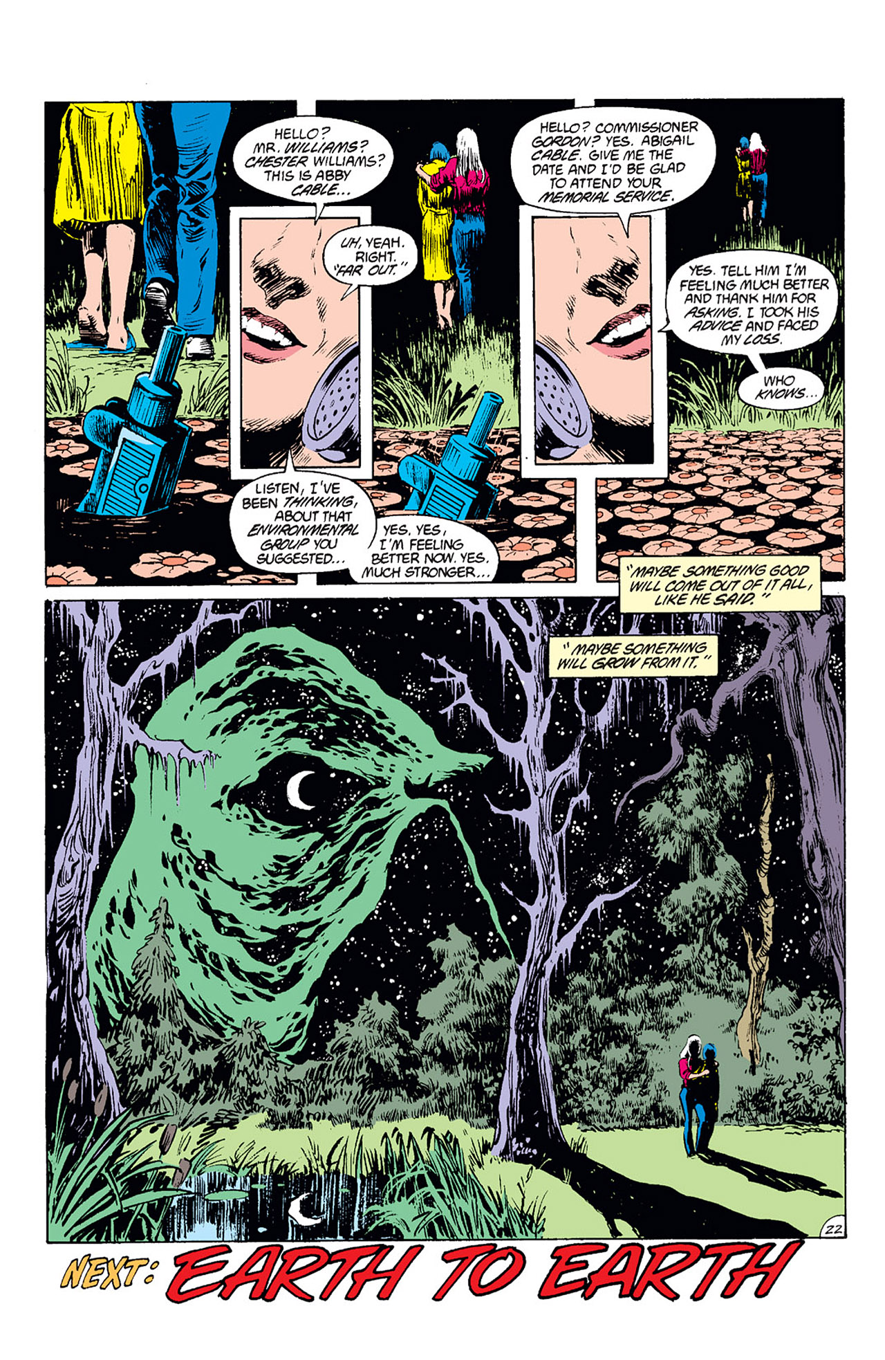 Read online Swamp Thing (1982) comic -  Issue #54 - 23