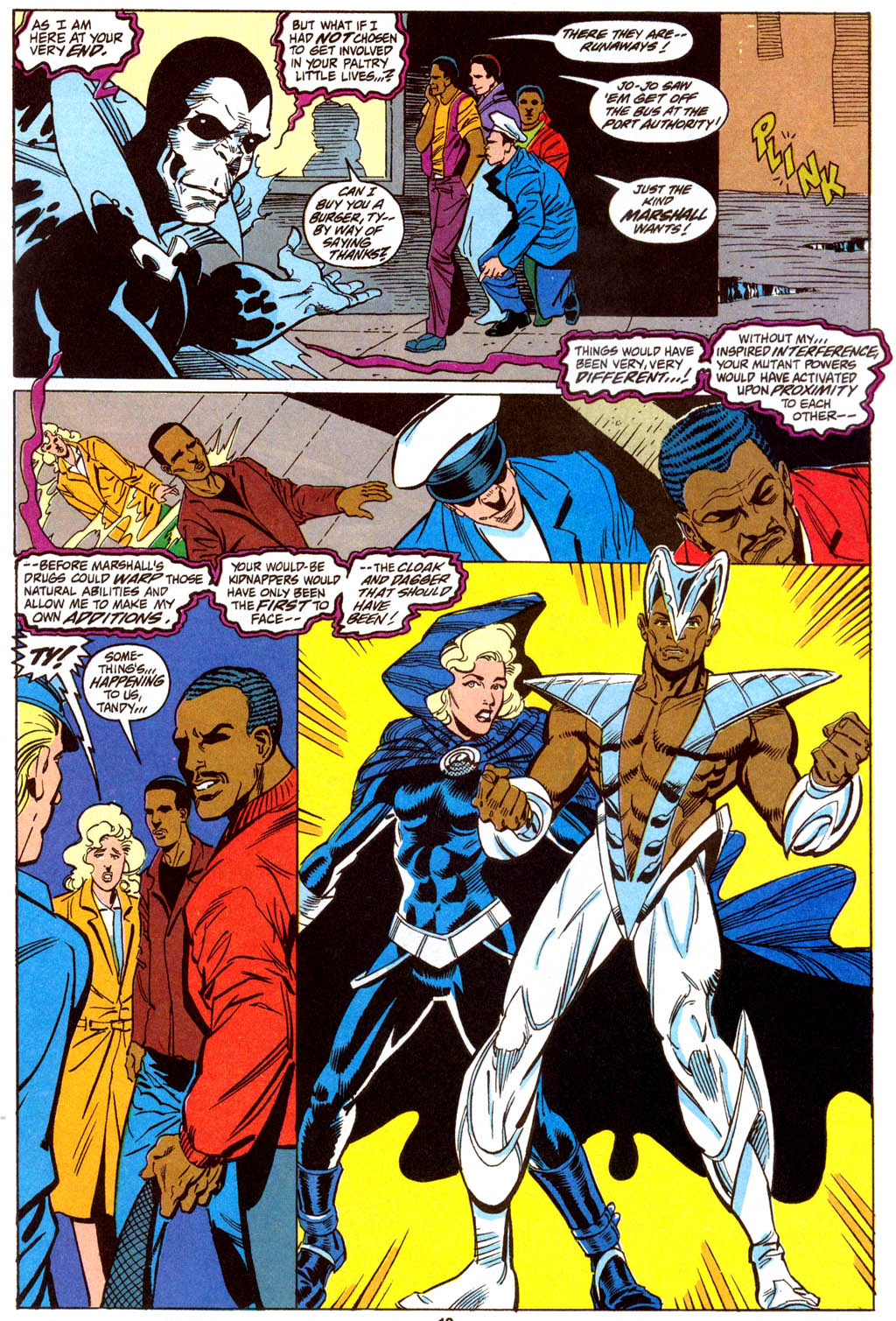 Read online Cloak and Dagger (1990) comic -  Issue #19 - 16