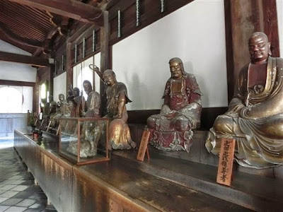 京都：萬福寺十八羅漢
