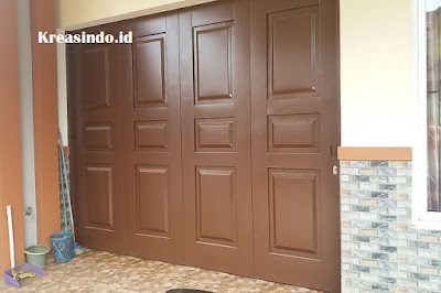 Jasa Pintu Lipat Besi atau Pintu Garasi Besi di Cirebon dan sekitarnya