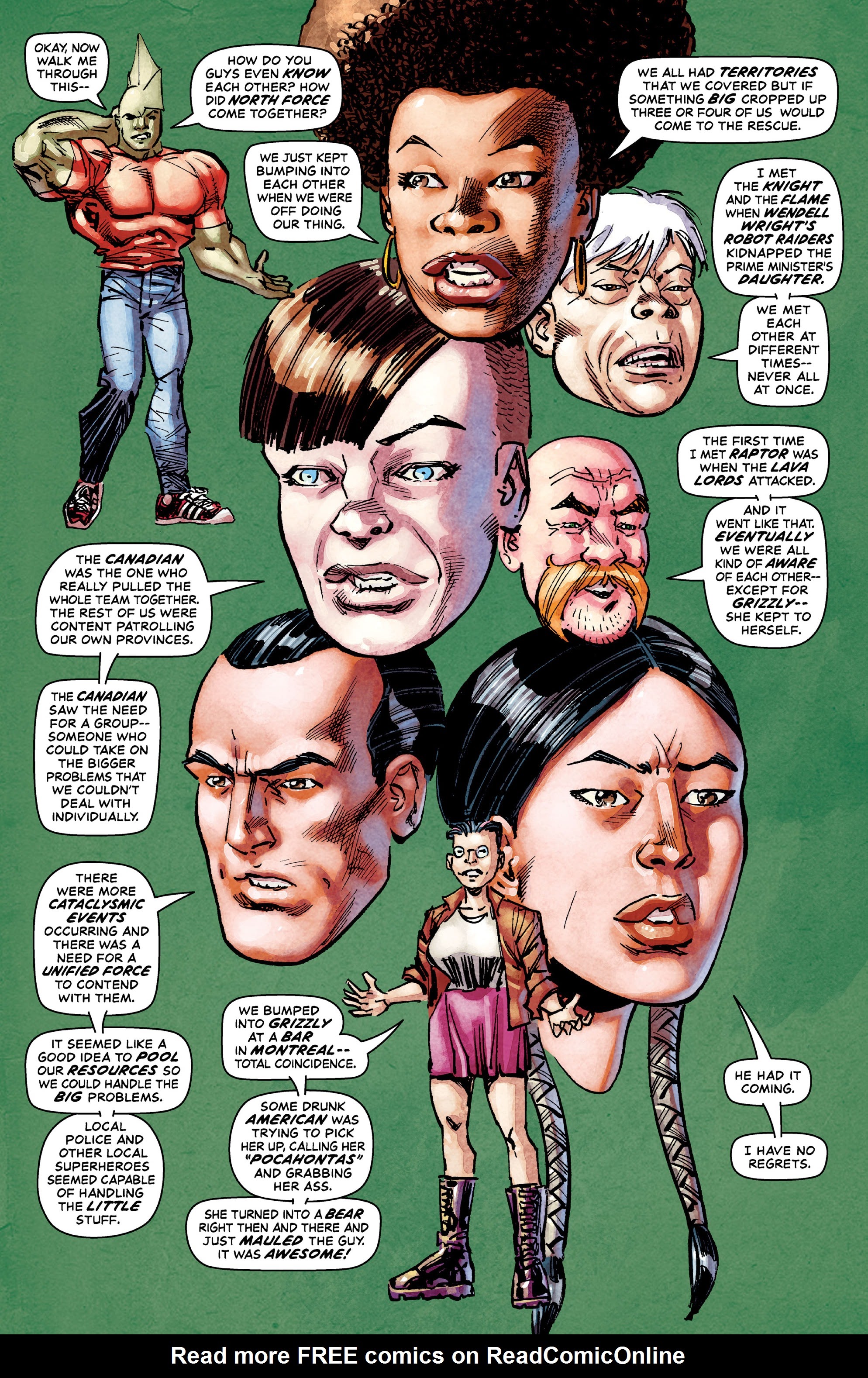 Read online North Force comic -  Issue #0 - 6