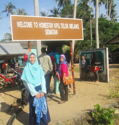 Welcome to Kampung Telok Melano, Sematan Pesona Indonesia di Temajuk, Kalimantan Barat