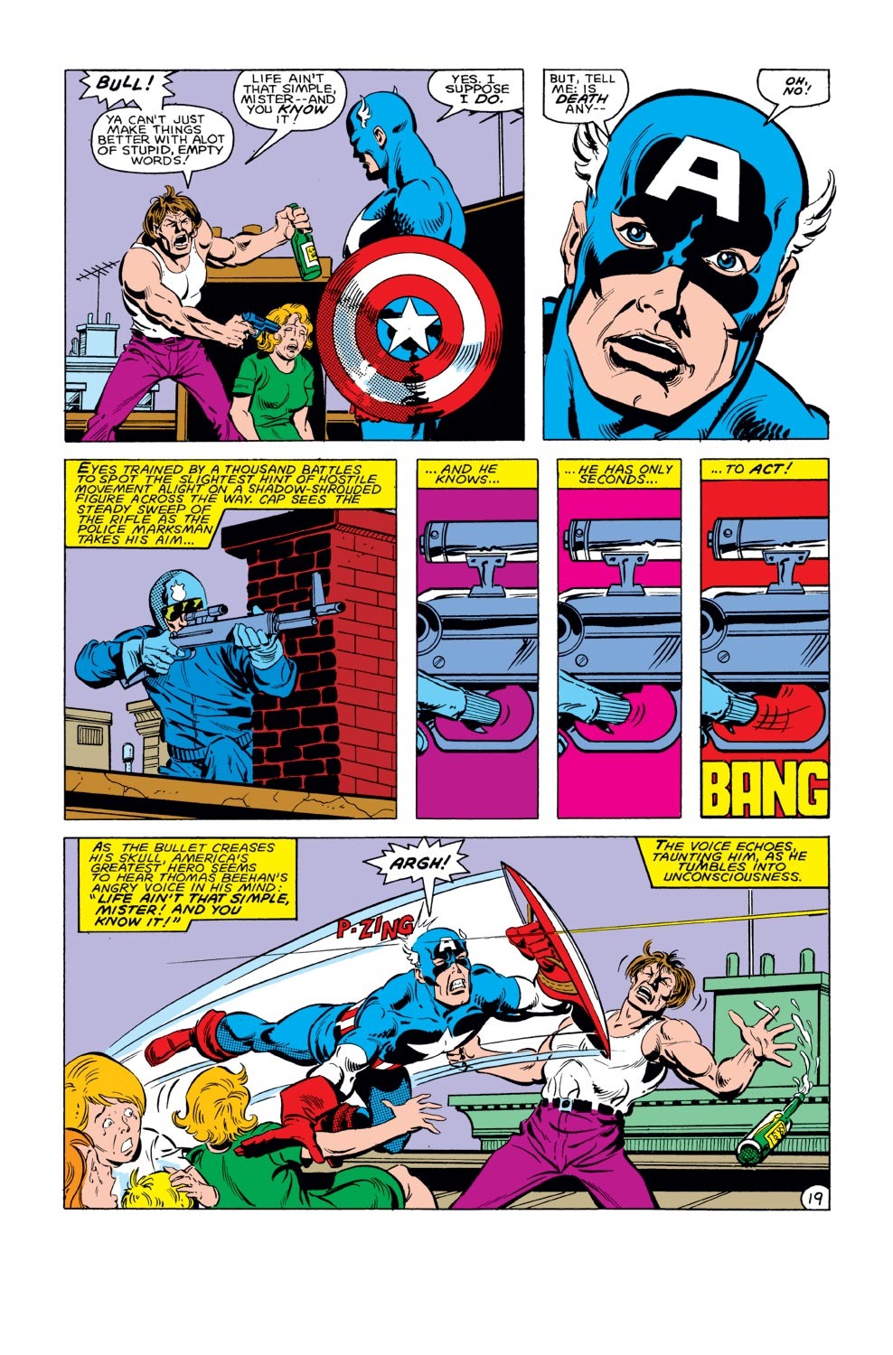Read online Captain America (1968) comic -  Issue #284 - 20