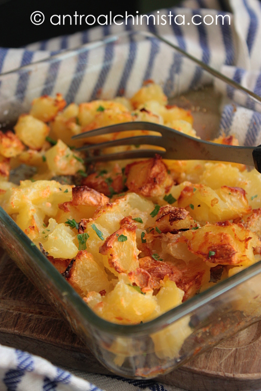 Patate Arrosto al Parmigiano e Prezzemolo