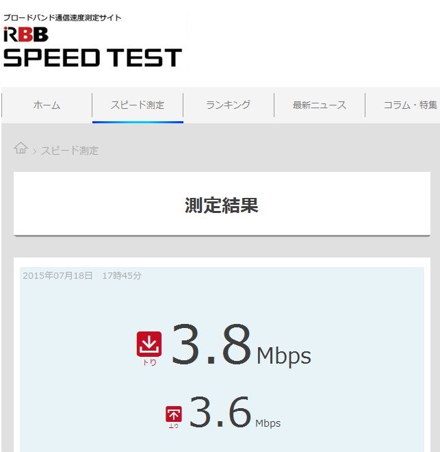 平凡な おっちゃんの足跡 Ntt光 隼 最近 やけにインターネッのトスピードが遅いのですが