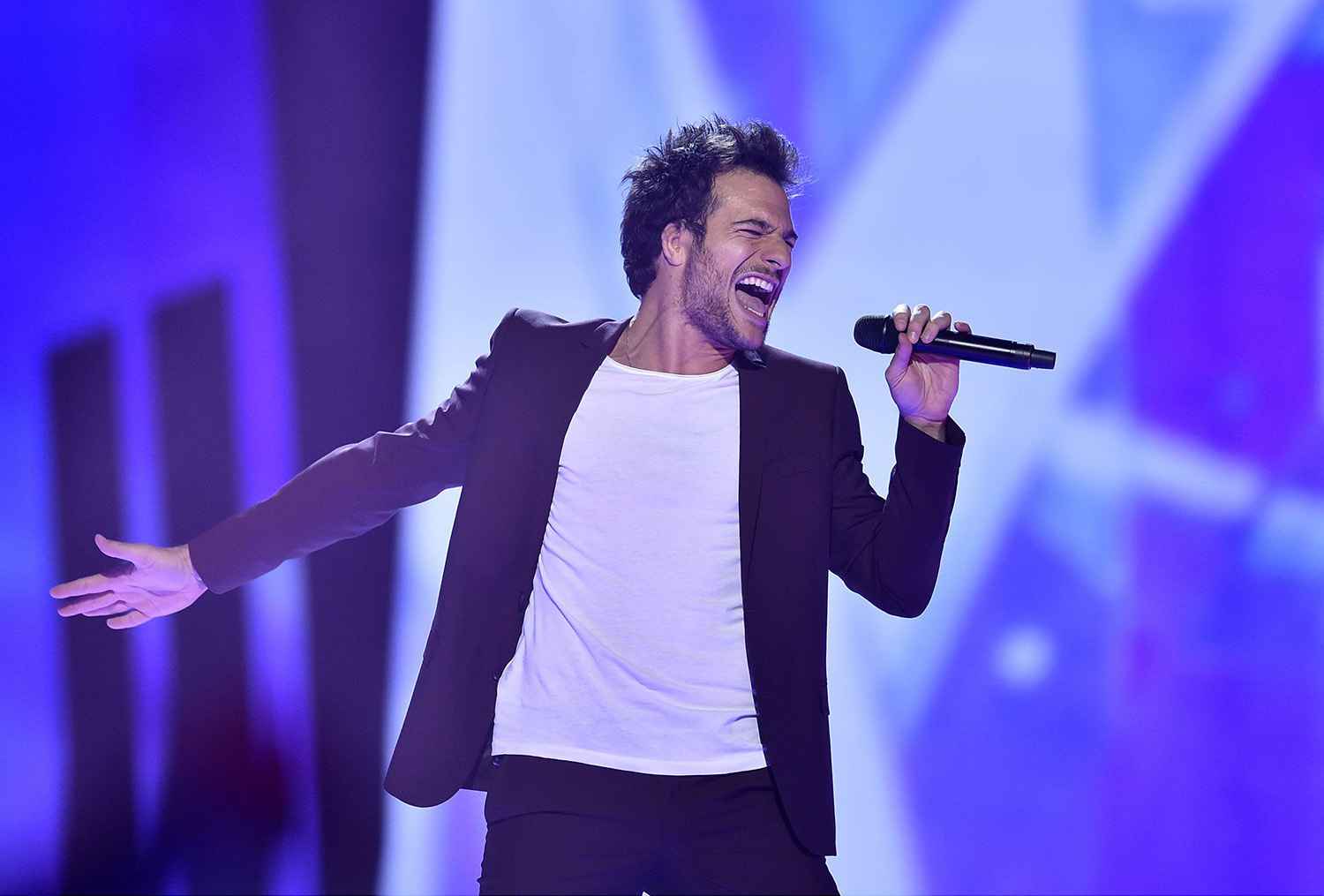 França Amir na cerimónia de abertura do Euro 2016 ESC PORTUGAL