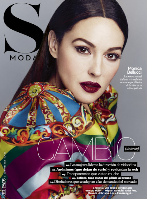 Smartologie: Monica Bellucci for S Moda Magazine May 2013