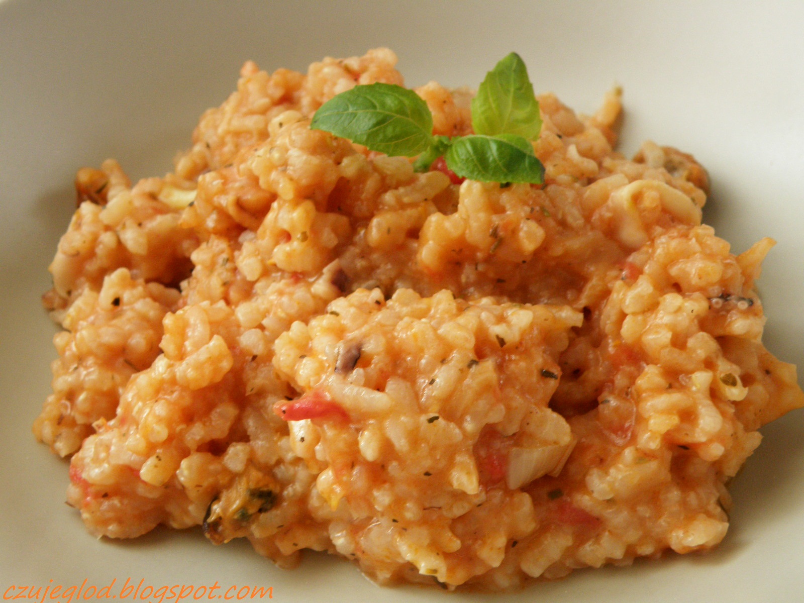 Czuję głód Risotto z owocami morza