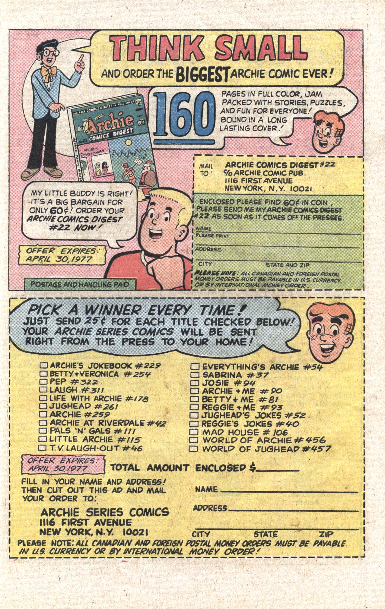 Read online Archie's Joke Book Magazine comic -  Issue #228 - 27