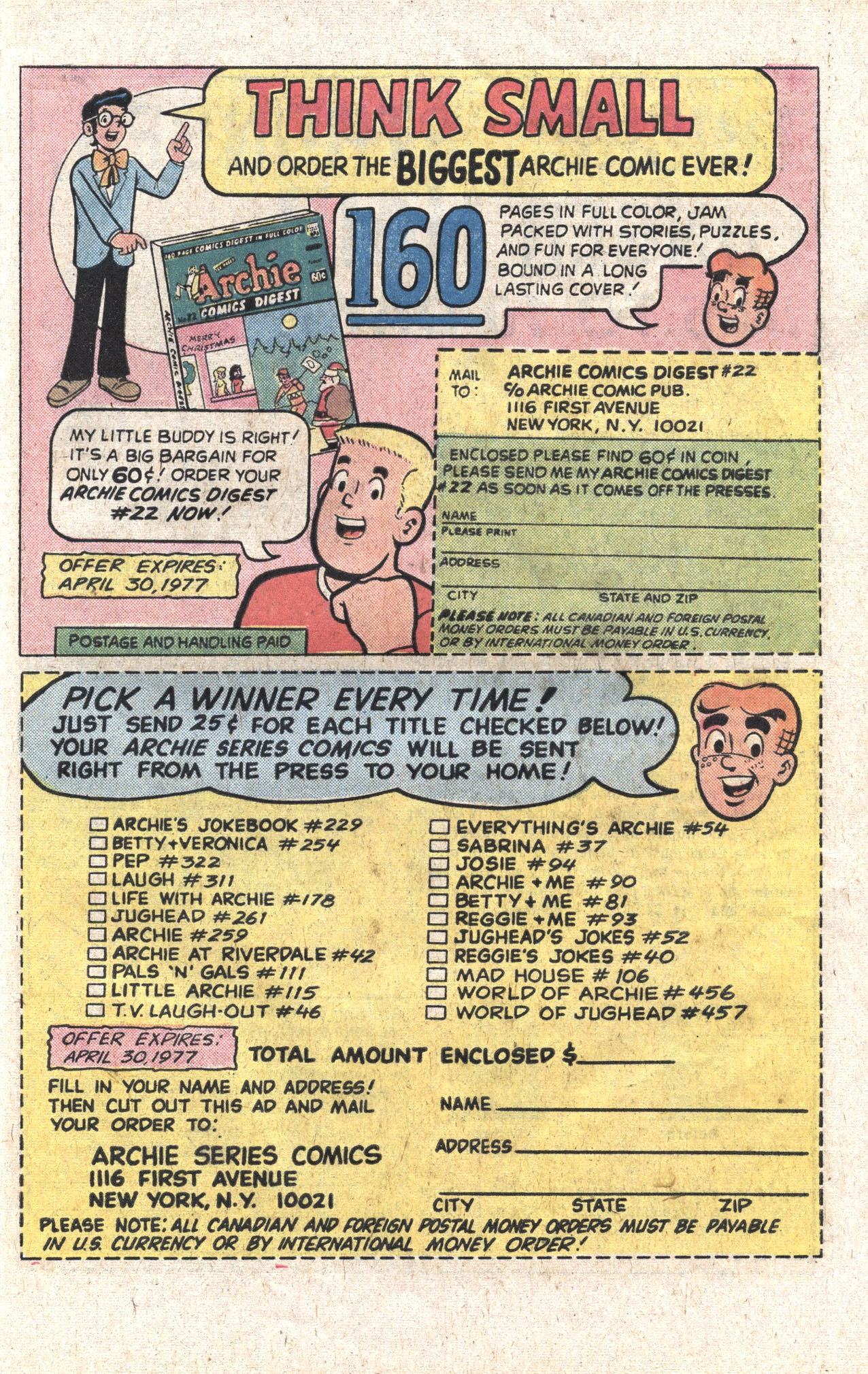 Read online Archie's Joke Book Magazine comic -  Issue #228 - 27
