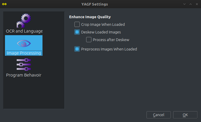 YAGF - Scan and extract text from images in archlinux