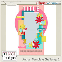 Template : August Template Challenge2 by Tinci Designs