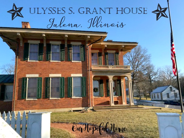Ulysses S. Grant House home homestead Galena Ilinois