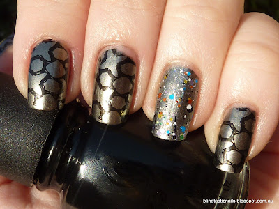 Layla Black as Ebony with stamping