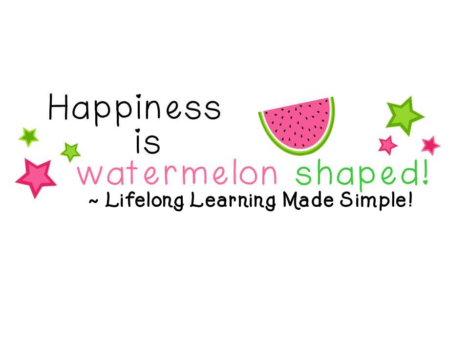 HAPPINESS IS WATERMELON SHAPED!