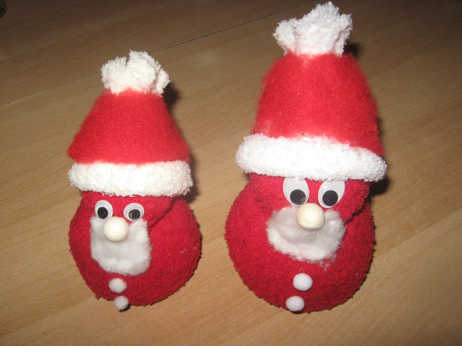 Rellchen: Socken Weihnachtsmänner