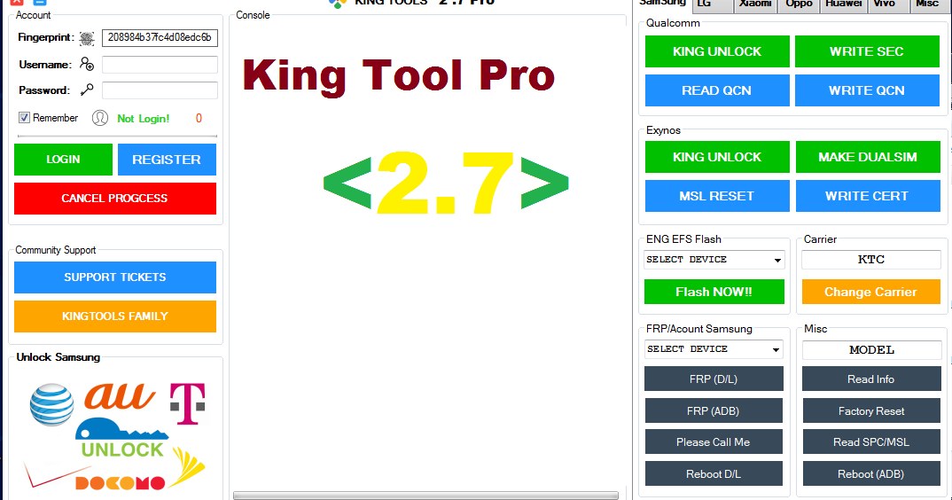 King Tool Pro 2.7 Latest Free Version Crack King Tool pro Download Link
