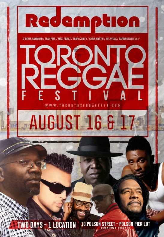 C.A. Confidential The Redemption Toronto Reggae Festival Polson Pier
