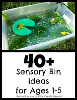 Winter Sensory Bins & Small World Play: 411 & Materials Lists
