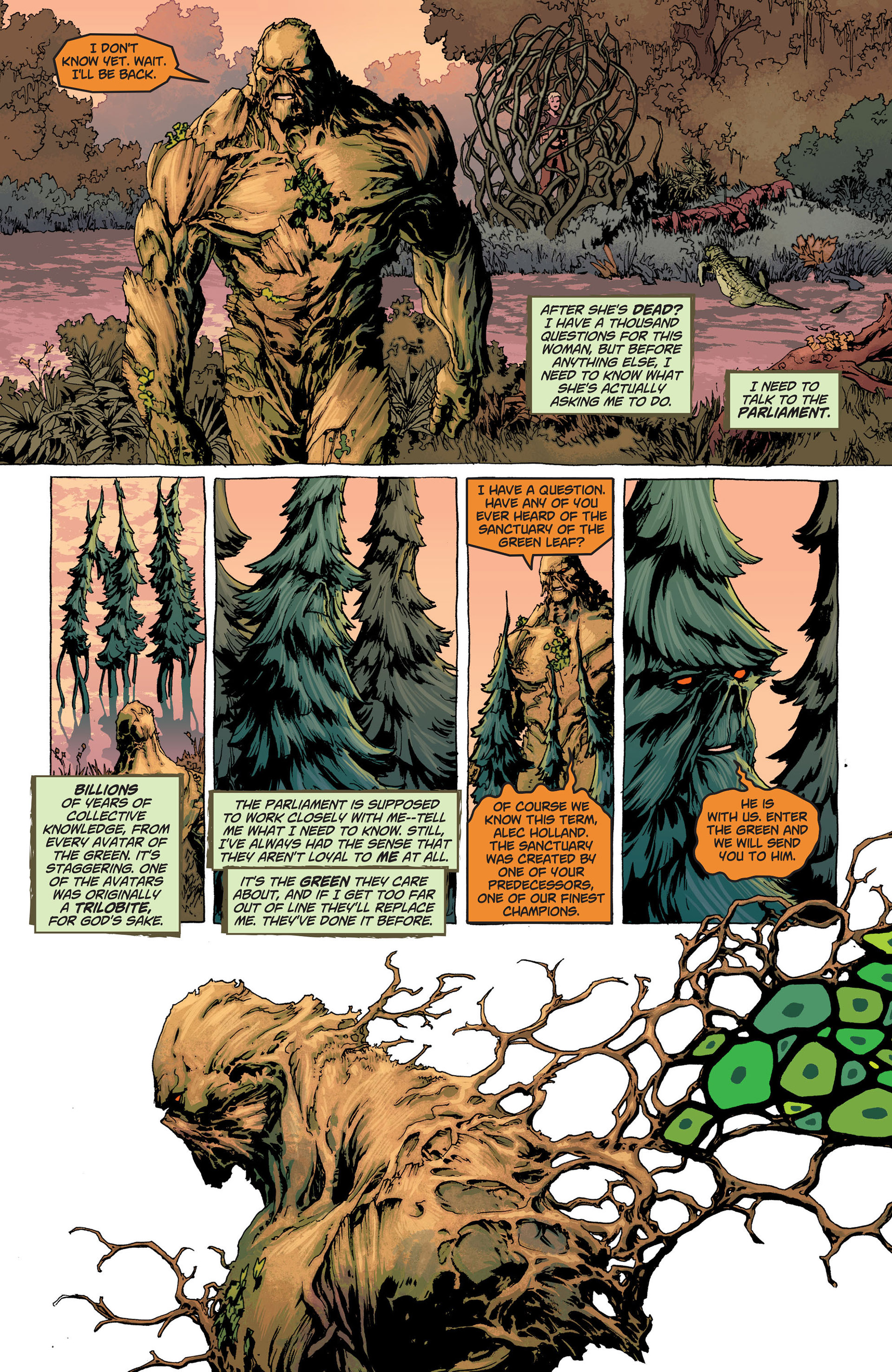 Read online Swamp Thing (2011) comic -  Issue #21 - 12